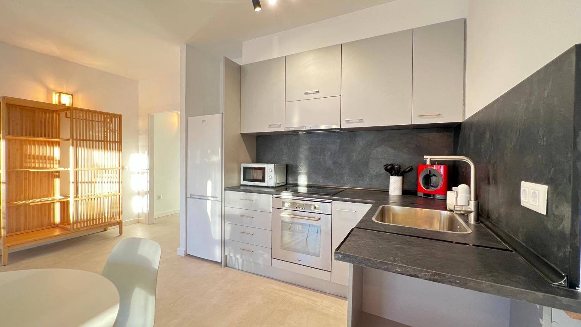 אמפוריבראבה Estudio Frente Al Canal Con Terraza מראה חיצוני תמונה