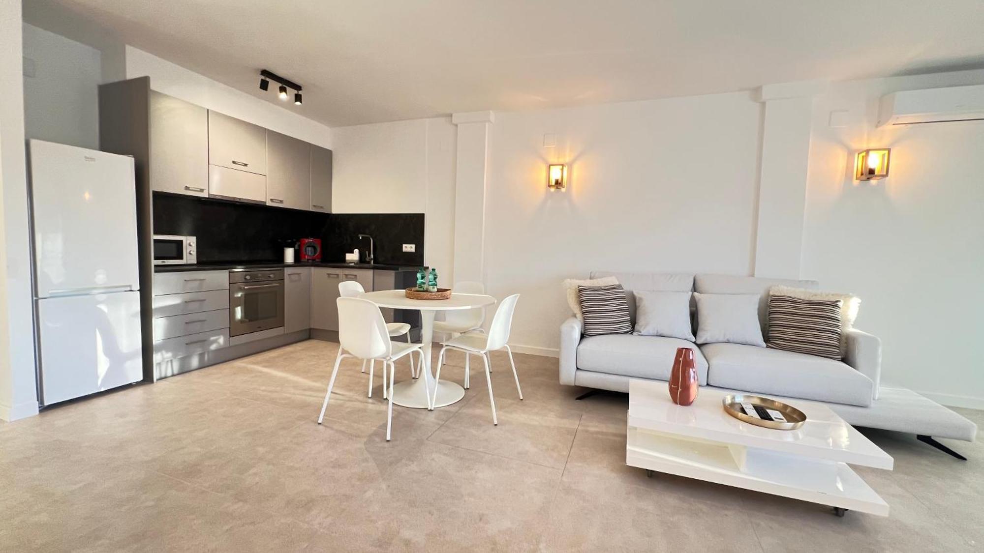 אמפוריבראבה Estudio Frente Al Canal Con Terraza מראה חיצוני תמונה